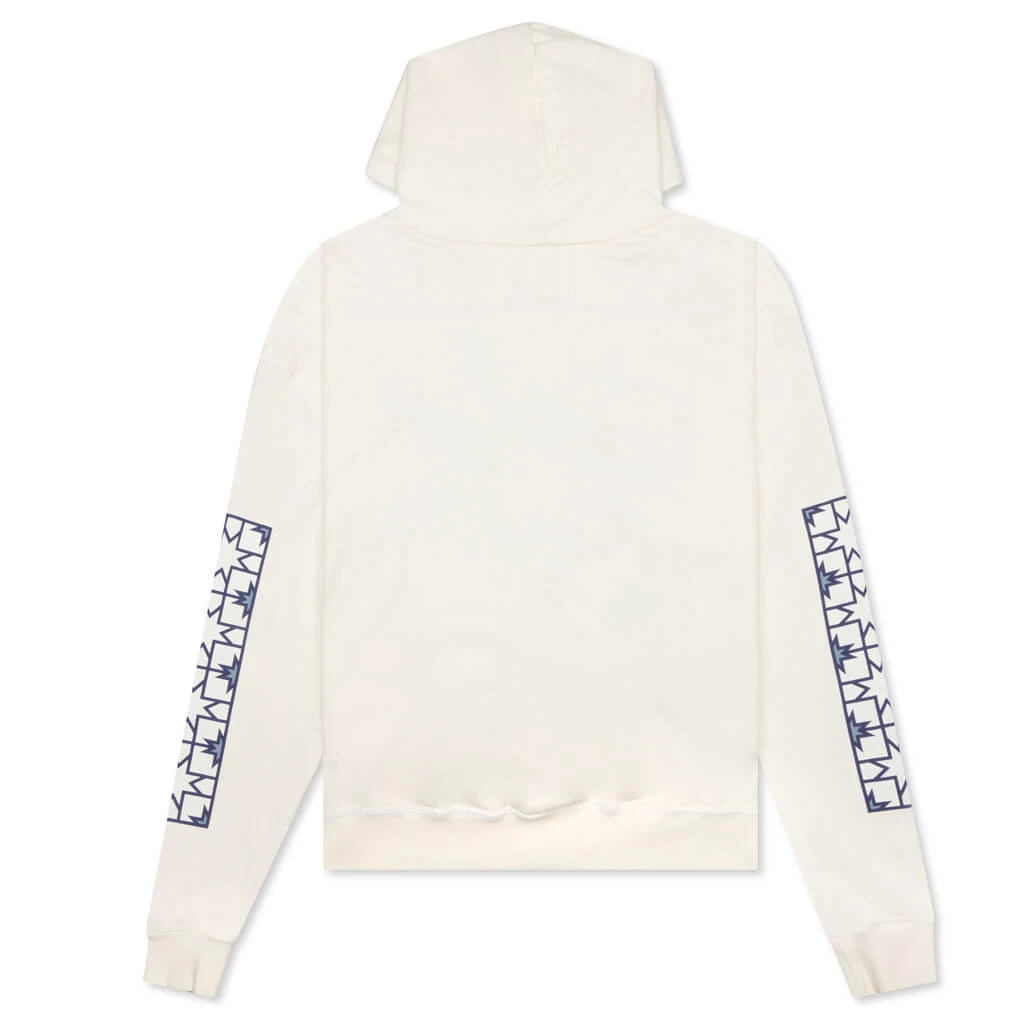 Rhude Tile Hoodie - Vintage White 2 Rhude Tile Hoodie - Vintage White - Image 2
