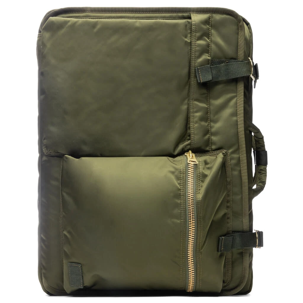 Sacai X Porter Skater Bag - Khaki 3 Sacai X Porter Skater Bag - Khaki - Image 3