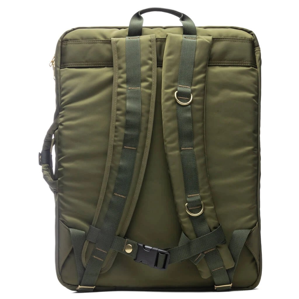 Sacai X Porter Skater Bag - Khaki 4 Sacai X Porter Skater Bag - Khaki - Image 4