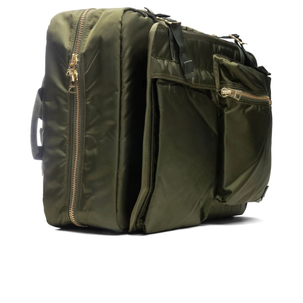 Sacai X Porter Skater Bag - Khaki 2 Sacai X Porter Skater Bag - Khaki - Image 2