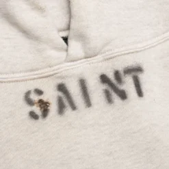 Saint Michael X Denim Tears Mural Hoodie - Grey -Urban Fashion Sales Saint Michael Mural Hoodie Grey SM S23 0000 093 07 13 23 Feature KN 6 scaled