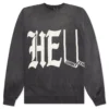 Saint Michael X Denim Tears Hell Crew Sweater - Black