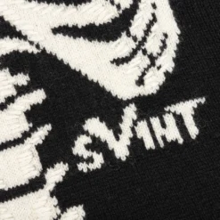 Saint Michael X Vlone Bone Knit - Black 7 Saint Michael X Vlone Bone Knit - Black -Urban Fashion Sales Saint Michael x Vlone Bone Knit Black SM A22 0000 094 12 26 22 Feature DV 30