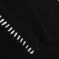 Saint Michael X Vlone Bone Knit - Black 8 Saint Michael X Vlone Bone Knit - Black -Urban Fashion Sales Saint Michael x Vlone Bone Knit Black SM A22 0000 094 12 26 22 Feature DV 31