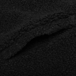 Script Sherpa Pullover - Black -Urban Fashion Sales Script Sherpa Pullover Black HTG230361 BLK 09 24 23 Feature VR 9