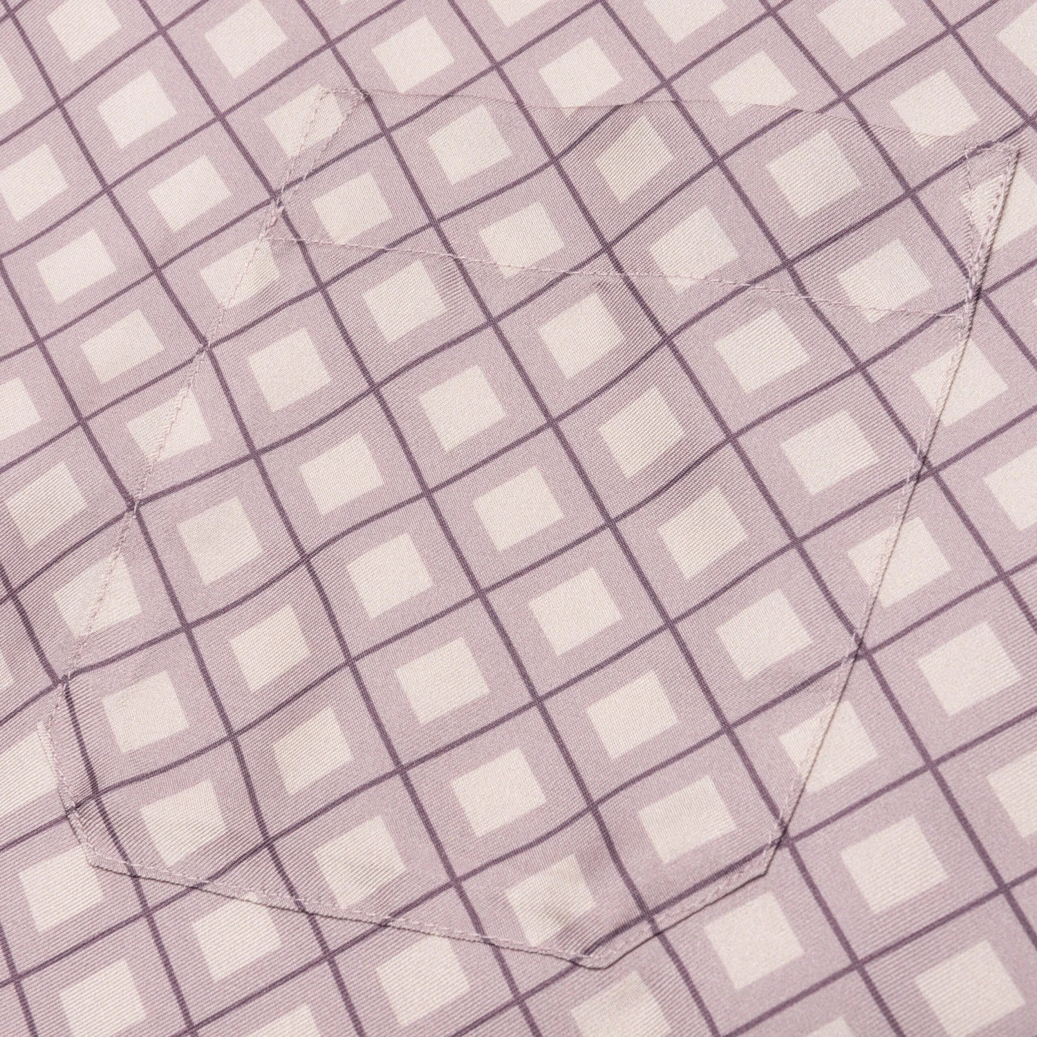 Silk S/S Button Up - Haze Tile 4 Silk S/S Button Up - Haze Tile - Image 4