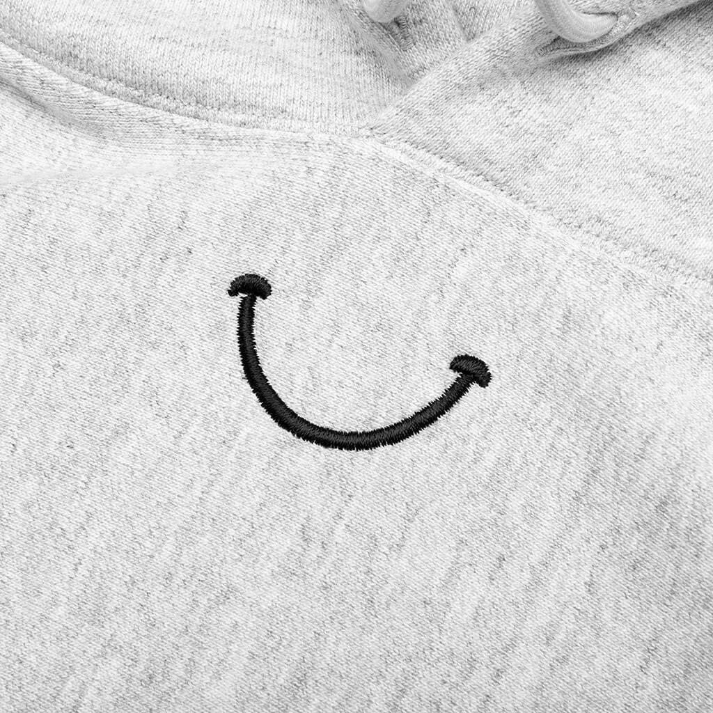 Smile Hoodie - Grey 3 Smile Hoodie - Grey - Image 3
