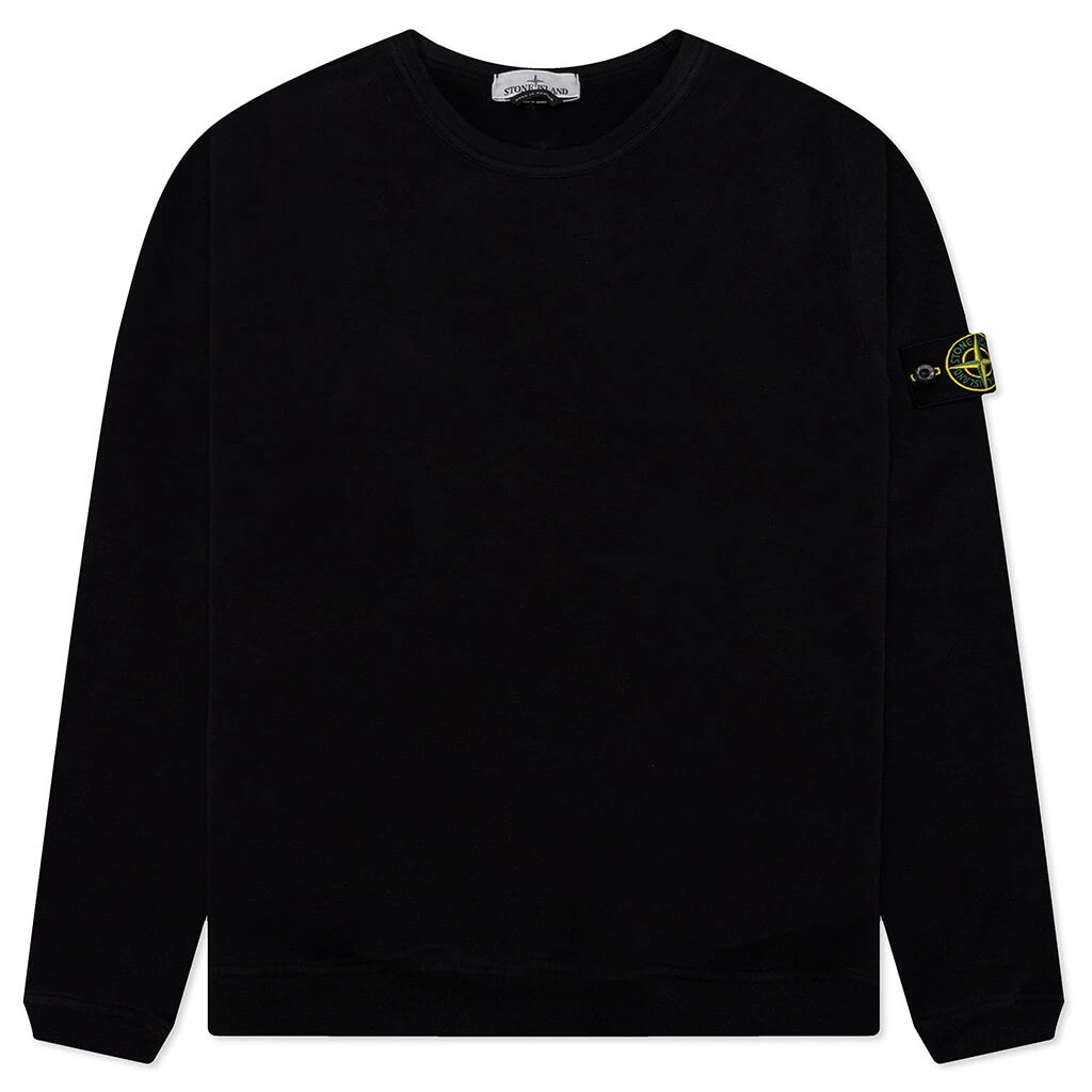 Stone Island Crewneck Sweatshirt - Black 1 Stone Island Crewneck Sweatshirt - Black