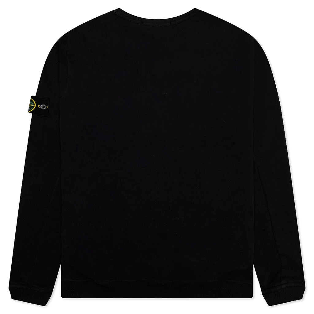 Stone Island Crewneck Sweatshirt - Black 2 Stone Island Crewneck Sweatshirt - Black - Image 2