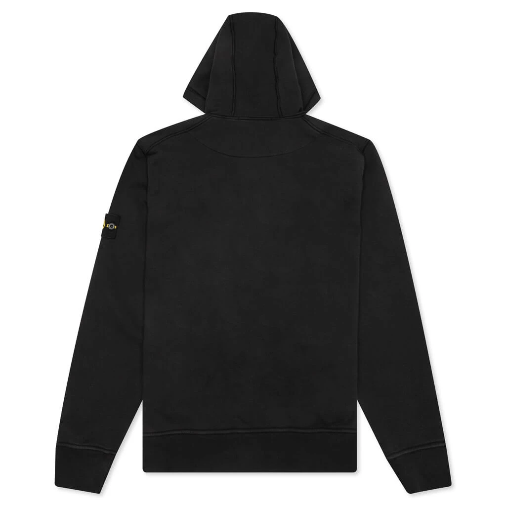 Stone Island Hooded Sweatshirt 64151 - Black 2 Stone Island Hooded Sweatshirt 64151 - Black - Image 2
