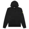 Stone Island Hooded Sweatshirt 64151 - Black