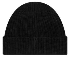 Stone Island Ribbed Geelong Wool Beanie - Black 5 Stone Island Ribbed Geelong Wool Beanie - Black -Urban Fashion Sales Stone Island Ribbed Geelong Wool Beanie Black MO7715N10B5 V0029 01 15 23 Feature VR 4
