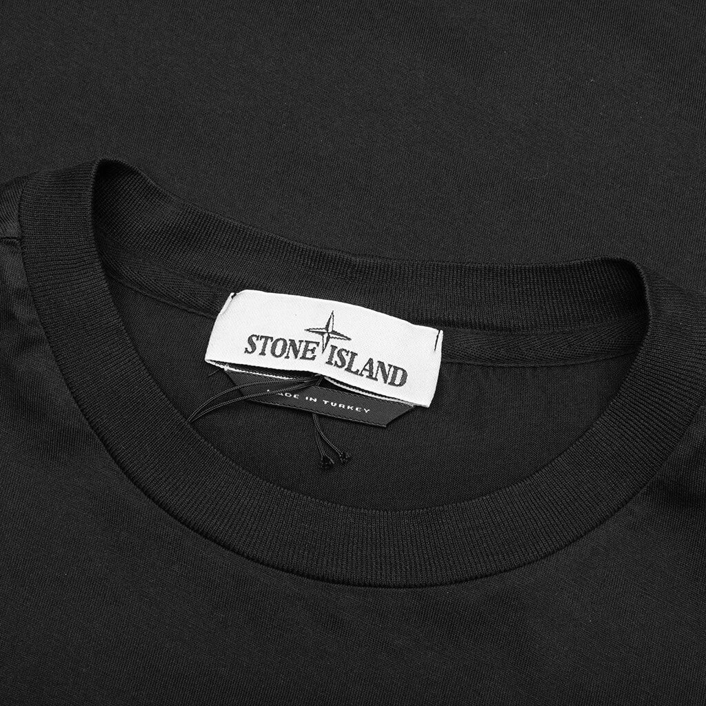 Stone Island Short Sleeve T-Shirt - Black 3 Stone Island Short Sleeve T-Shirt - Black - Image 3
