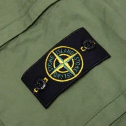 Stone Island Stretch Gabardine Trousers - Olive Green 7 Stone Island Stretch Gabardine Trousers - Olive Green -Urban Fashion Sales Stone Island Stretch Cotton Gabardine Trousers Olive MO771532310 V0058 01 16 23 Feature KN 6