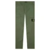 Stone Island Stretch Gabardine Trousers - Olive Green
