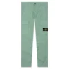 Stone Island Stretch Gabardine Trousers - Sage Green