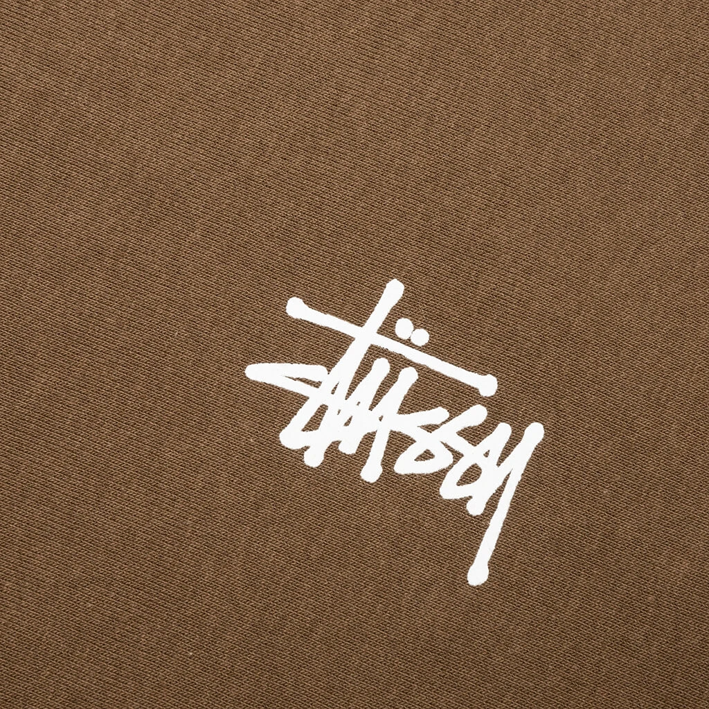 Stussy Basic Hoodie - Coffee 3 Stussy Basic Hoodie - Coffee - Image 3