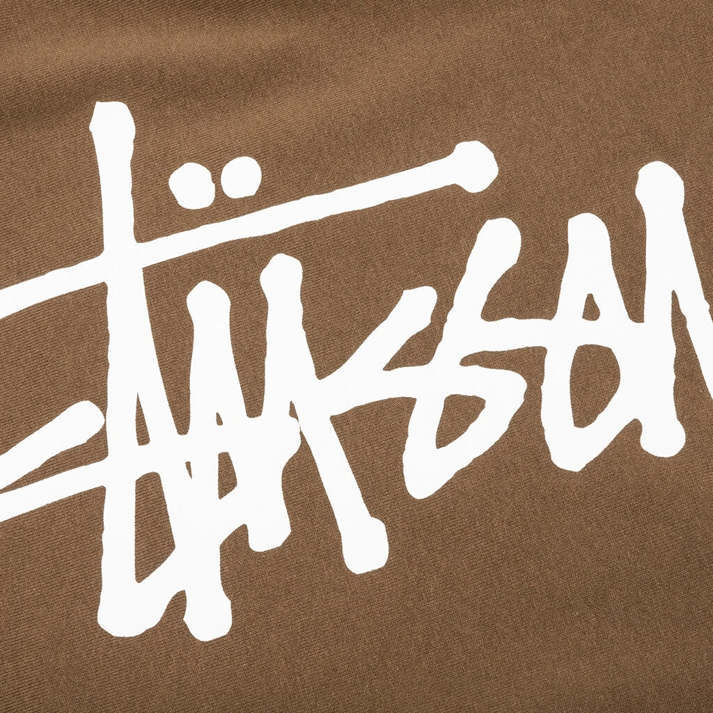 Stussy Basic Hoodie - Coffee 4 Stussy Basic Hoodie - Coffee - Image 4
