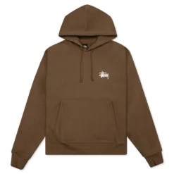 Stussy Basic Hoodie - Coffee