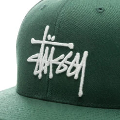 Stussy Basic Stock Cap - Forest -Urban Fashion Sales Stussy Basic Stock Cap Forest 1311006 Forest 12 04 2021 01 4