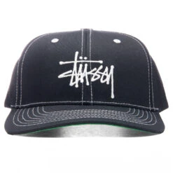Stussy Basic Structured Low Pro Cap - Black