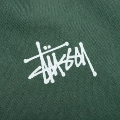 Basic Stussy Pigment Dyed Crew - Forest -Urban Fashion Sales Stussy Basic Stussy Pigment Dyed Crew Forest 1914879 FORE 09 10 23 Feature KN 7