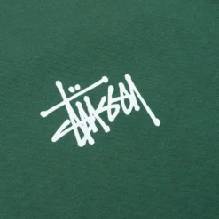 Basic Stussy Pigment Dyed Tee - Forest -Urban Fashion Sales Stussy Basic Stussy Pigment Dyed Tee Forest 1904879 FORE 09 13 23 Feature VR 4