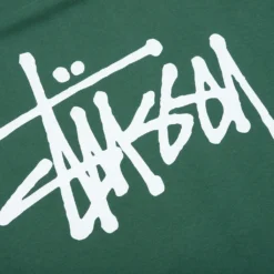 Basic Stussy Pigment Dyed Tee - Forest -Urban Fashion Sales Stussy Basic Stussy Pigment Dyed Tee Forest 1904879 FORE 09 13 23 Feature VR 6