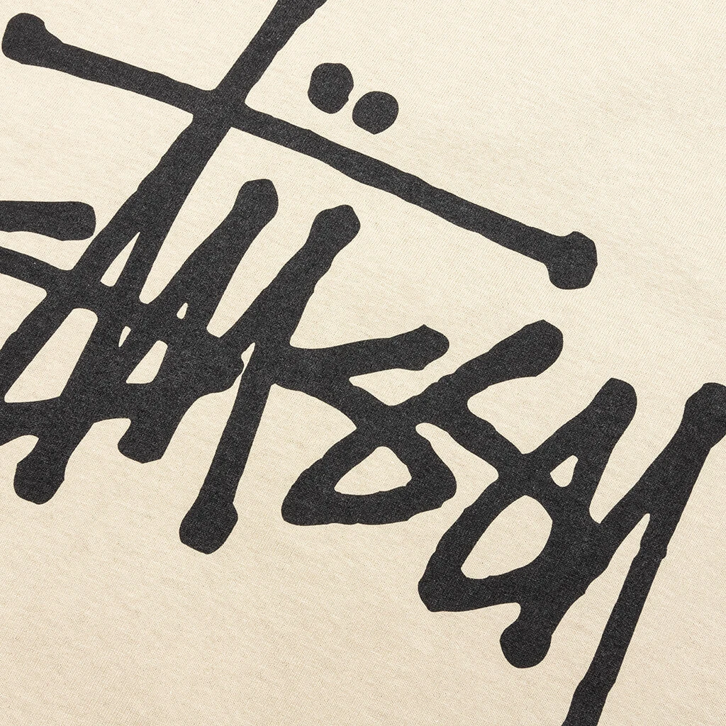 Basic Stussy Tee - Khaki 4 Basic Stussy Tee - Khaki - Image 4