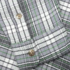 Stussy Beach Plaid Shirt - Charcoal 7 Stussy Beach Plaid Shirt - Charcoal -Urban Fashion Sales Stussy Beach Plaid Shirt Charcoal 1110232 CHAR 06 28 22 Feature VR 5