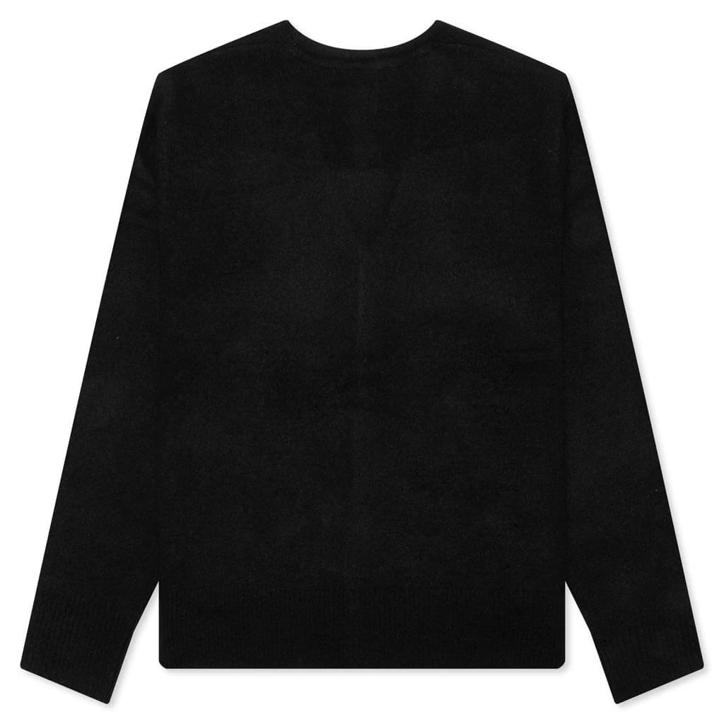 Stussy Brushed Cardigan - Black 2 Stussy Brushed Cardigan - Black - Image 2