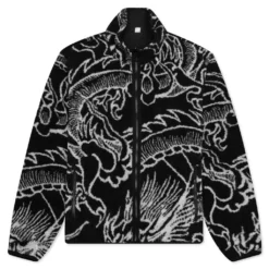 Stussy Dragon Sherpa Jacket - Black
