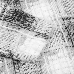 Stussy Hairy Plaid Cardigan - White 9 Stussy Hairy Plaid Cardigan - White -Urban Fashion Sales Stussy Hairy Plaid Cardigan White 117169 02 10 23 Feature KN 8