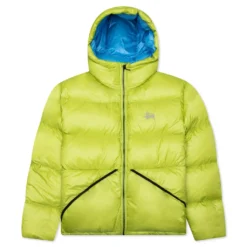 Stussy Micro Ripstop Down Parka - Lime