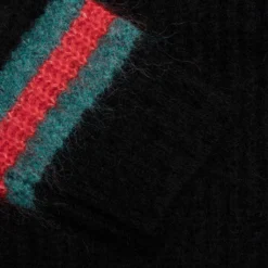 Stussy Mohair Tennis Sweater - Black -Urban Fashion Sales Stussy Mohair Tennis Sweater Black 117142 BLK 10 09 22 Feature DUKE 2