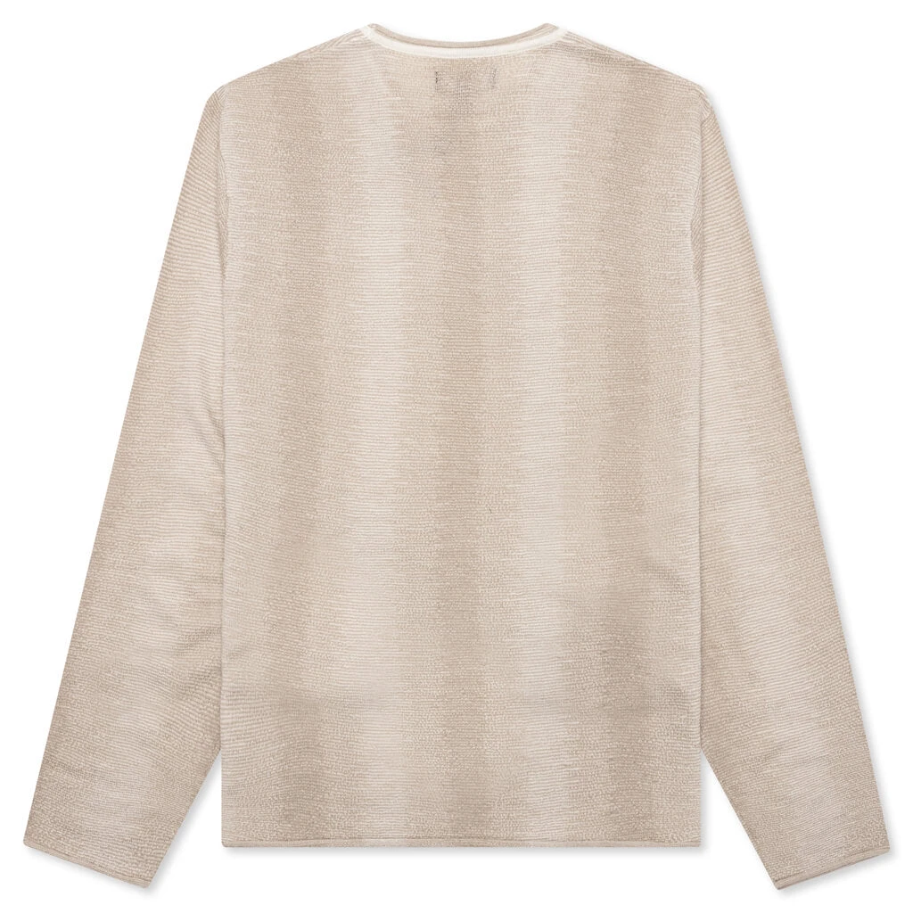 Stussy Shadow Stripe Sweater - Natural 2 Stussy Shadow Stripe Sweater - Natural - Image 2