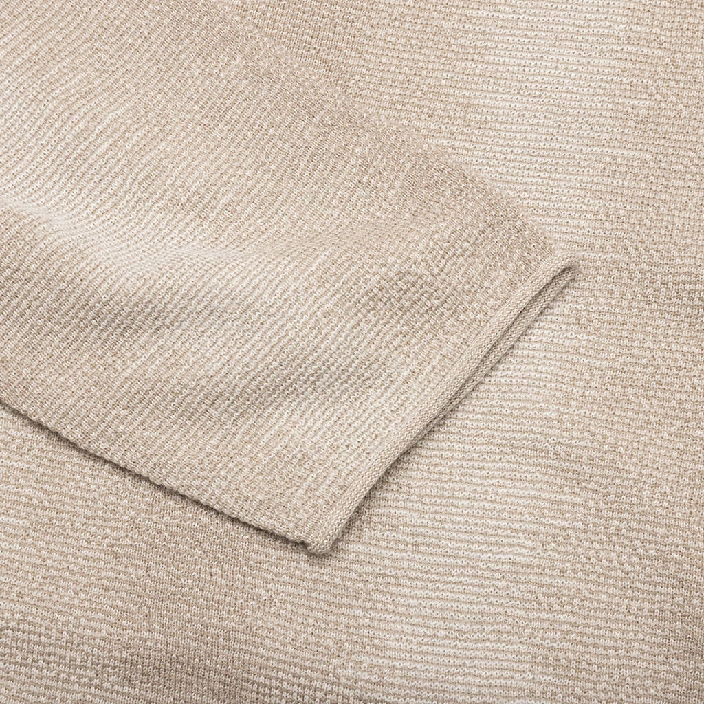 Stussy Shadow Stripe Sweater - Natural 4 Stussy Shadow Stripe Sweater - Natural - Image 4