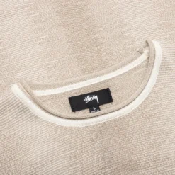 Stussy Shadow Stripe Sweater - Natural 7 Stussy Shadow Stripe Sweater - Natural -Urban Fashion Sales Stussy Shadow Stripe Sweater Natural 117191 NATL 10 28 23 Feature KN 7