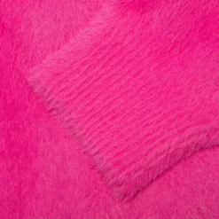 Stussy Shaggy Cardigan - Fuchsia -Urban Fashion Sales Stussy Shaggy Cardigan Fuchsia 117094 FUCS 11 26 22 Feature MG 5