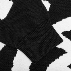 Stussy Stock Sweater - Black -Urban Fashion Sales Stussy Stock Sweater Black 117152 BLAC 11 18 22 Feature DV 6