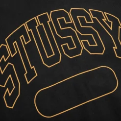 Stussy Varsity Oversized Crew - Black 7 Stussy Varsity Oversized Crew - Black -Urban Fashion Sales Stussy Varsity Oversized Crew Black 118536 BLAC 11 04 23 Feature KN 5