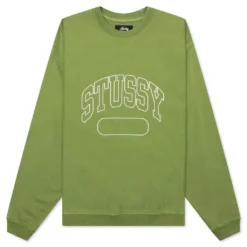 Stussy Varsity Oversized Crew - Green