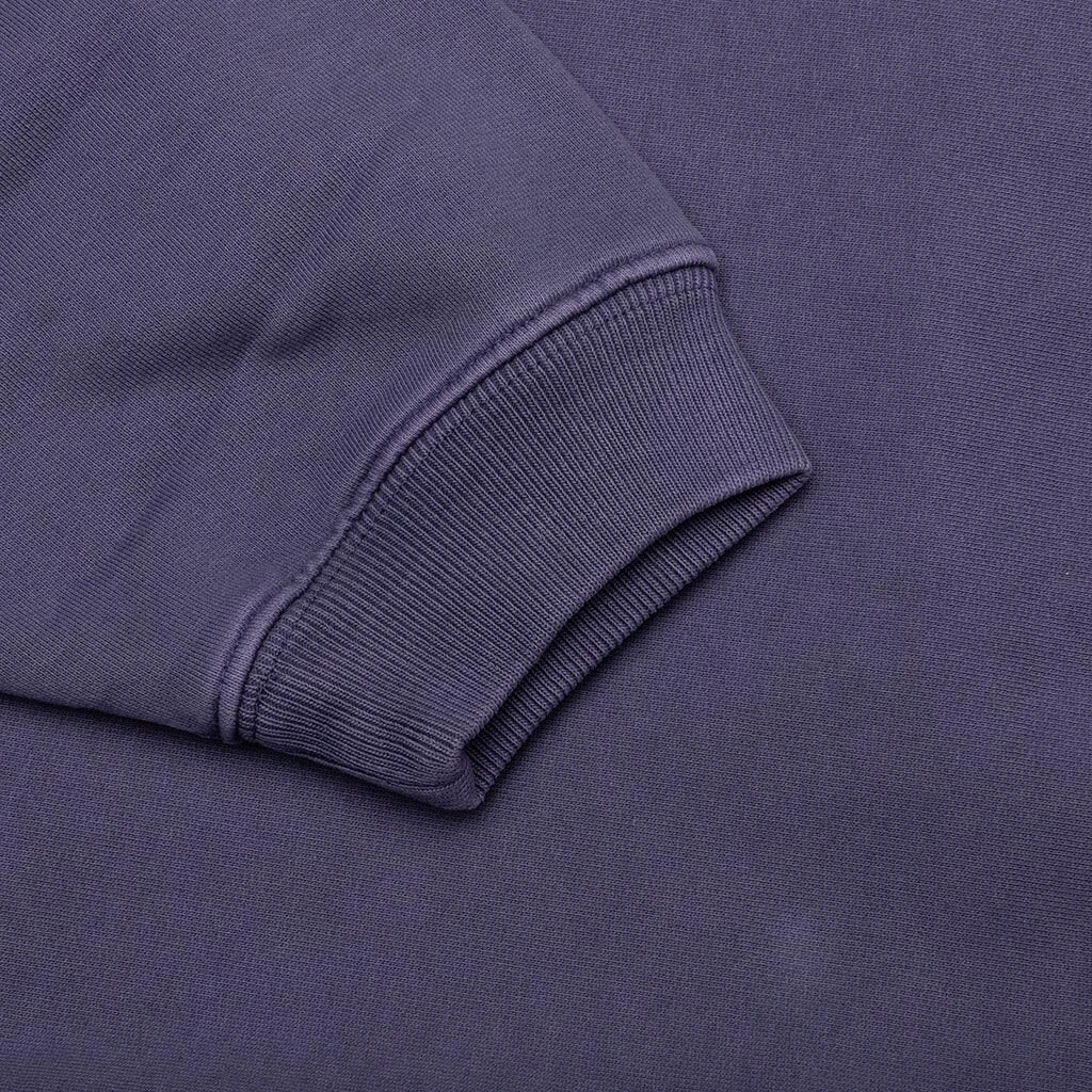 Stussy Varsity Oversized Crew - Washed Blue 3 Stussy Varsity Oversized Crew - Washed Blue - Image 3