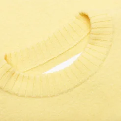 Jil Sander Crew Knit Sweater - Lemon -Urban Fashion Sales Sweater Lemon J21GP0002 J14506 742 07 02 23 Feature VR 5