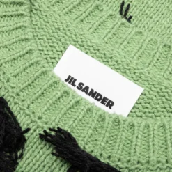 Jil Sander Sweater - Open Green -Urban Fashion Sales Sweater Open Green J22GP0127 J15378 983 05 25 23 Feature MG 7
