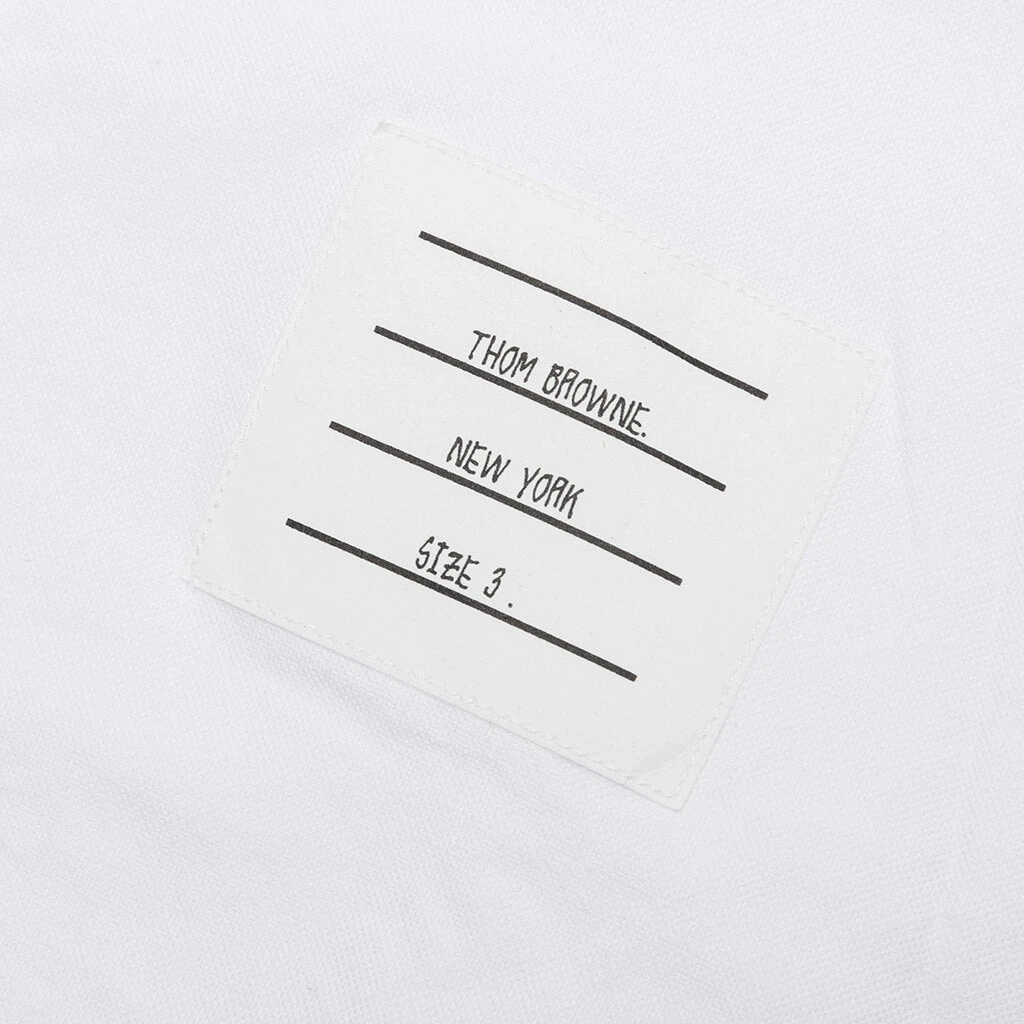 Classic Fit Button Down L/S Shirt - White 3 Classic Fit Button Down L/S Shirt - White - Image 3