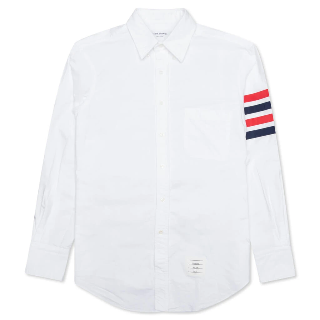 Classic Fit Button Down L/S Shirt - White 1 Classic Fit Button Down L/S Shirt - White