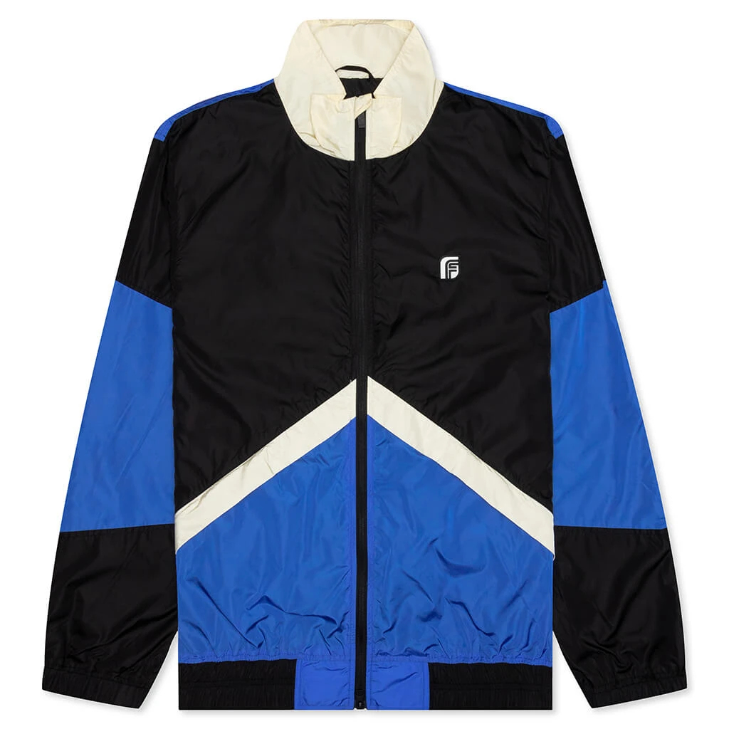 Track Jacket - Black/Ivory/Royal 1 Track Jacket - Black/Ivory/Royal