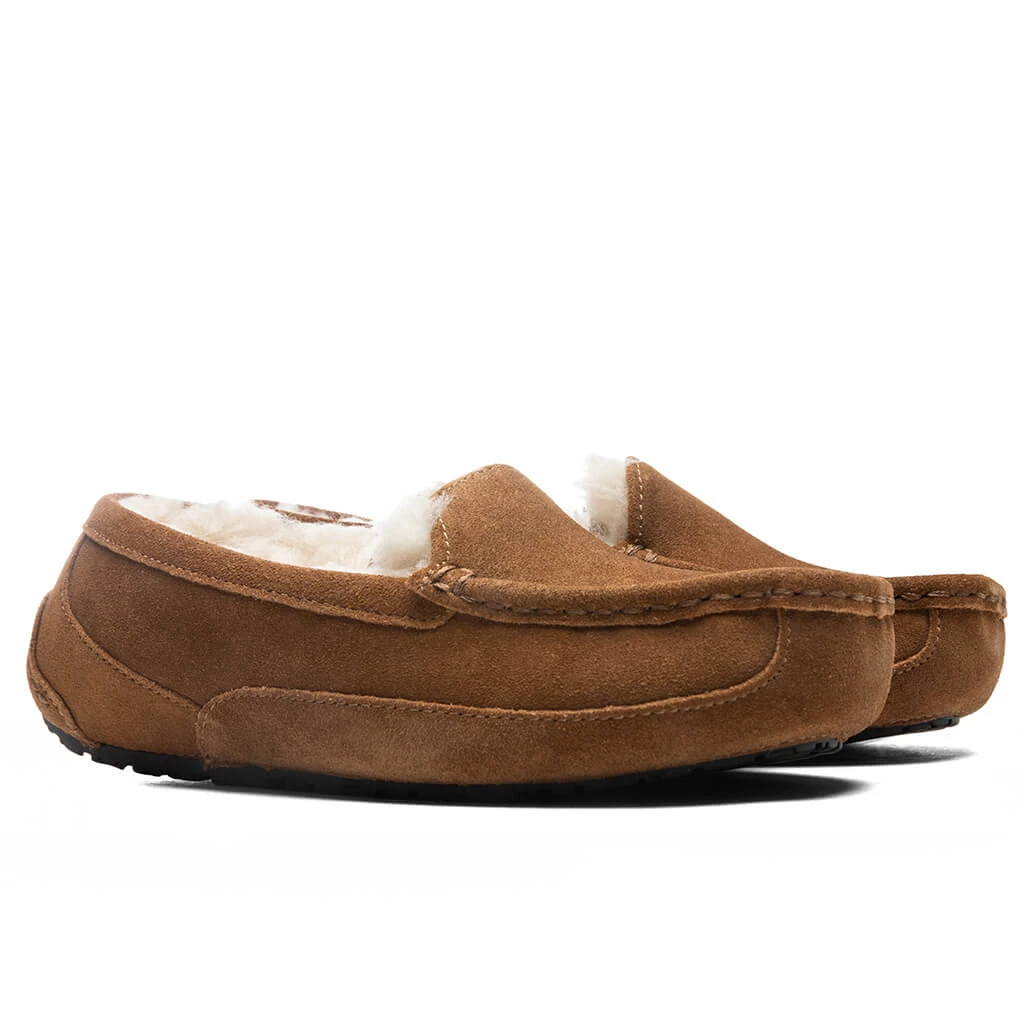 Ugg Kids Ascot Slipper - Chestnut Suede 2 Ugg Kids Ascot Slipper - Chestnut Suede - Image 2