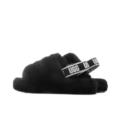 Ugg Kids Fluff Yeah Slide - Black -Urban Fashion Sales UGG Kids Fluff Yeah Slide Black 1098494K BLK 11 29 2021 01 3